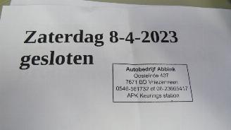 Vaurioauto  campers Audi RS7 Sportback Zaterdag 8-04-2023 Gesloten 2023/2
