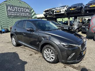 Voiture accidenté Mazda CX-3 2.0 Skyactiv 88KW Autom. Clima Navi GT-Luxuxry 2017/11